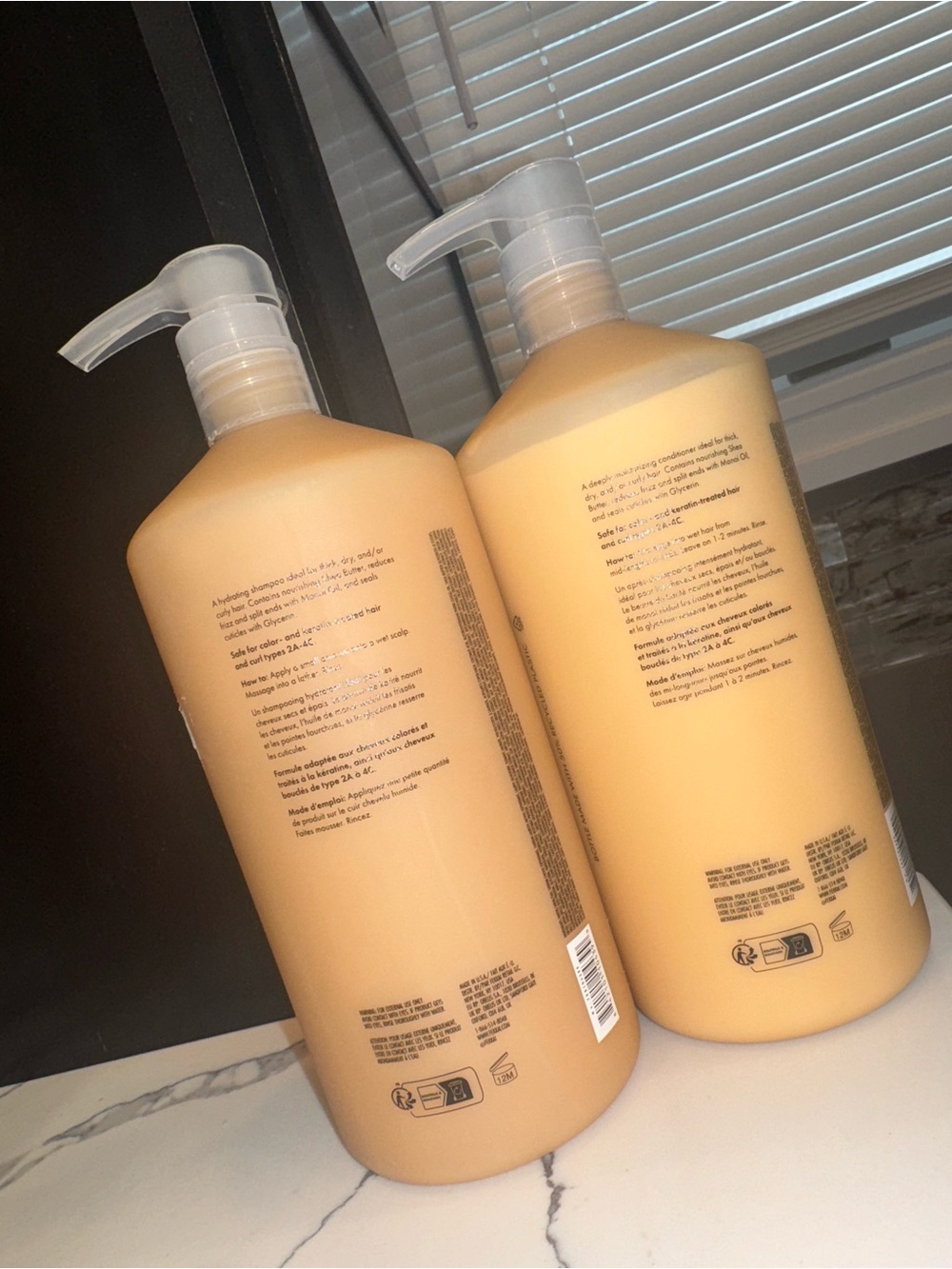 FEKKAI Shea Butter Shampoo & Conditioner Bundle 33.8 oz Each - Picture 3 of 6